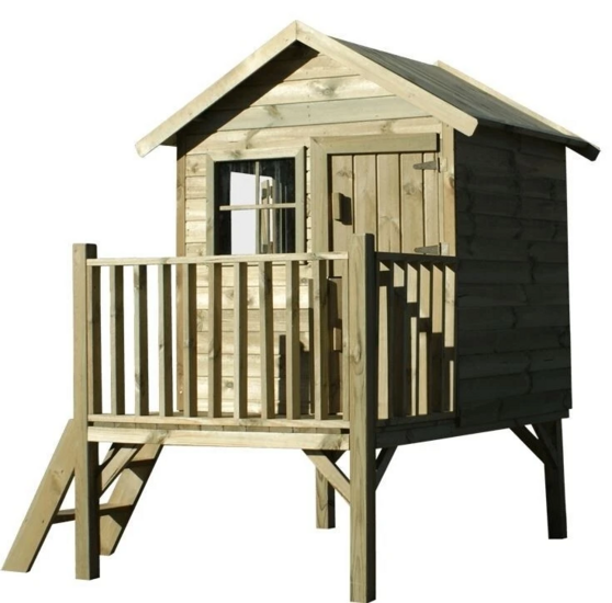 Funny L Wooden Playhouse
