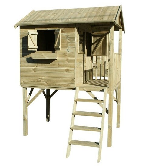 Funny XL Wooden Playhouse