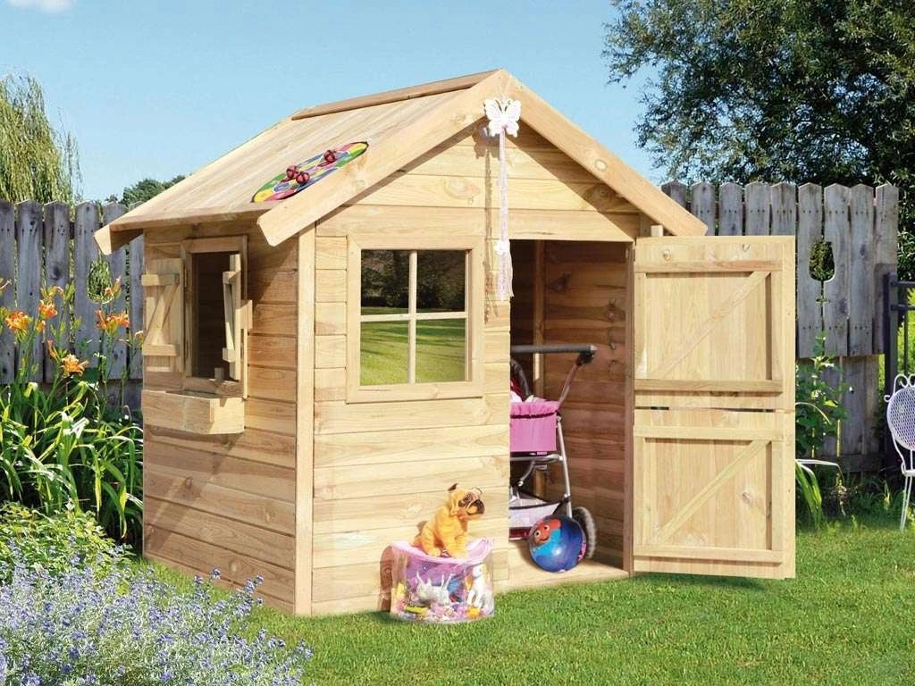Funny Wooden Playhouse