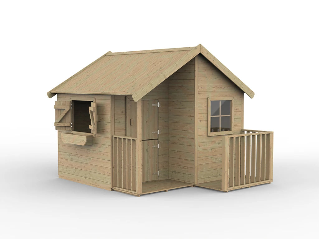 Kids Outdoor Berlin Wooden Playhouse
