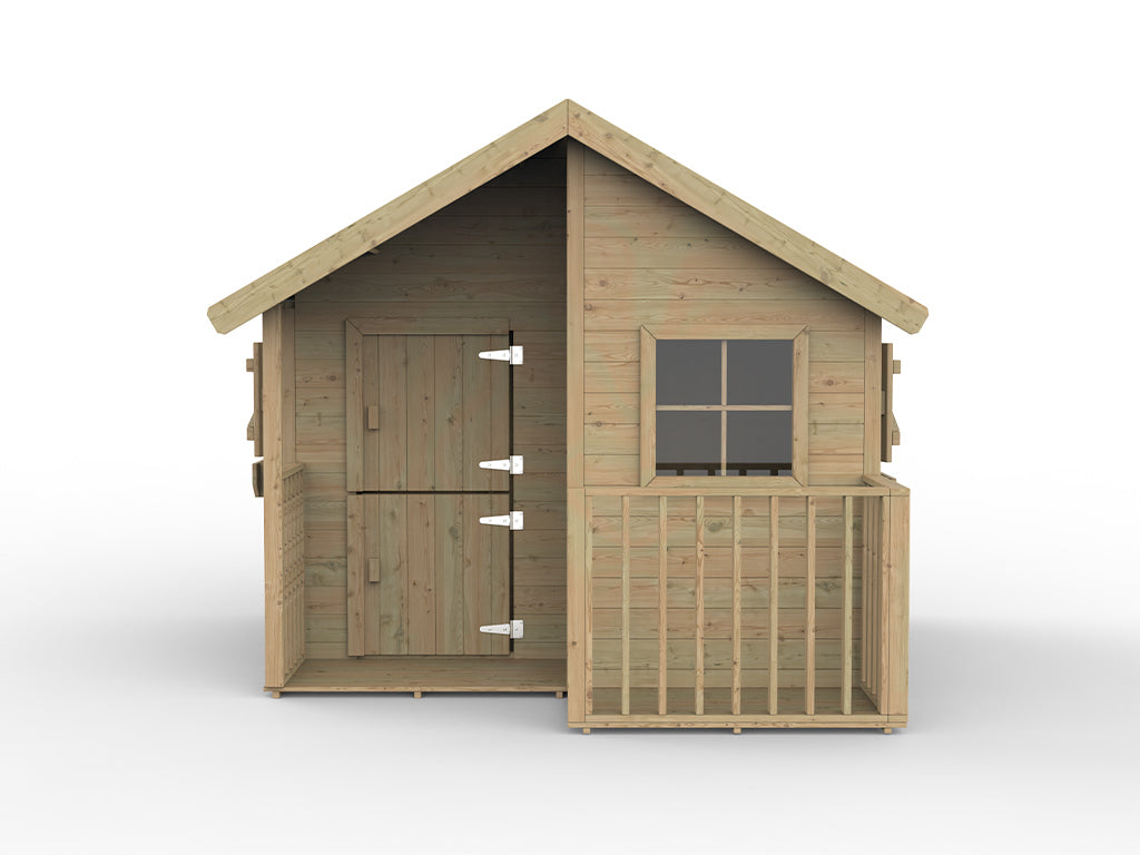 Kids Outdoor Berlin Wooden Playhouse