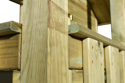 Big House Wooden Playhouse