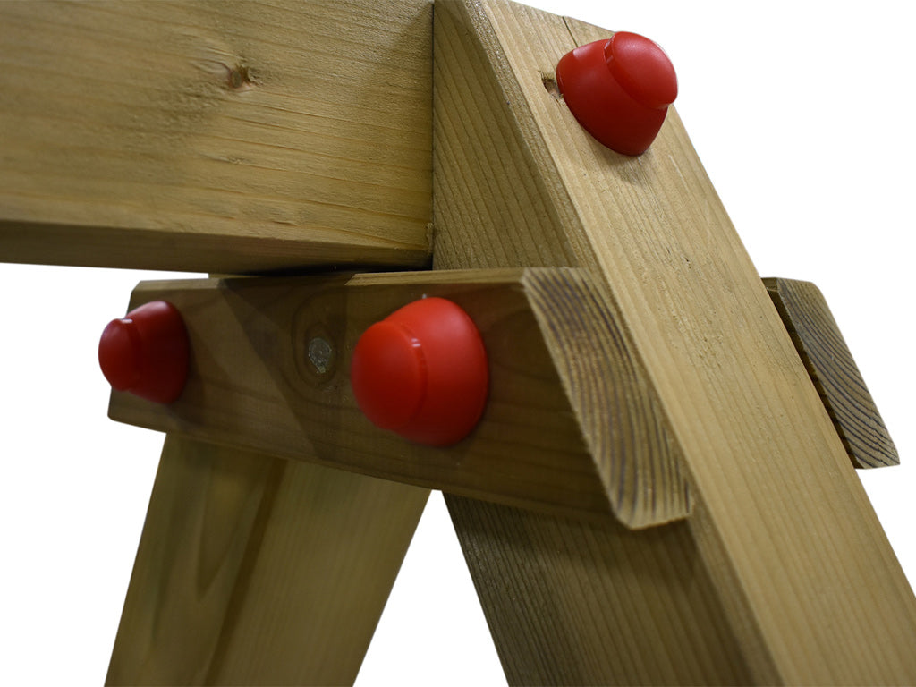 Big Monkey Wooden Play Tower with Slide