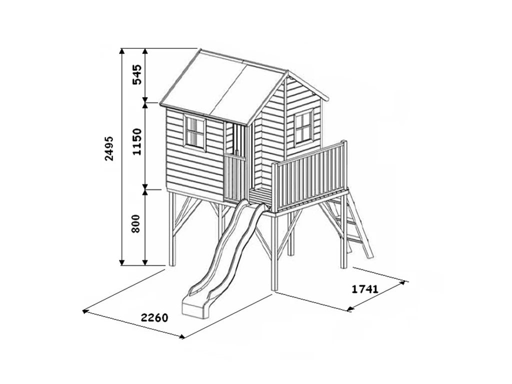Brussels Wooden Playhouse